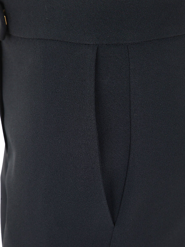 Hem Buckle Detail Pants