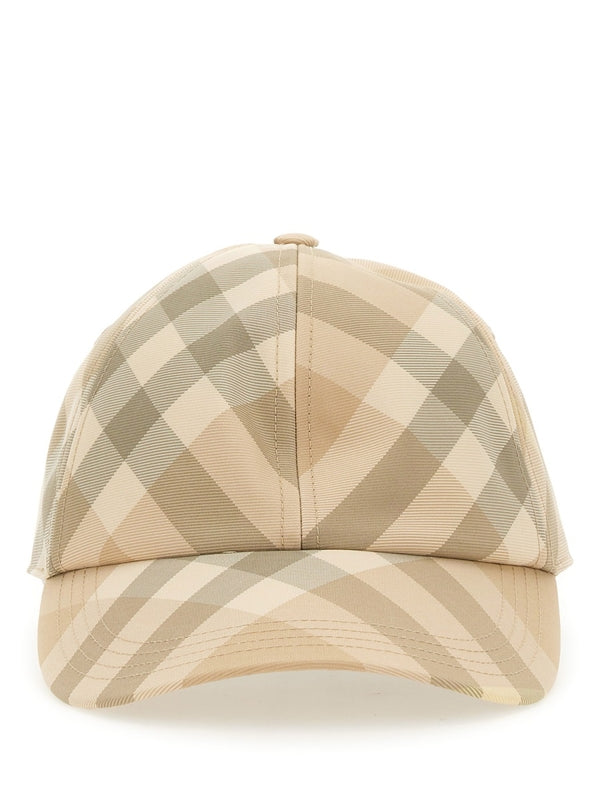 Check Pattern Ballcap