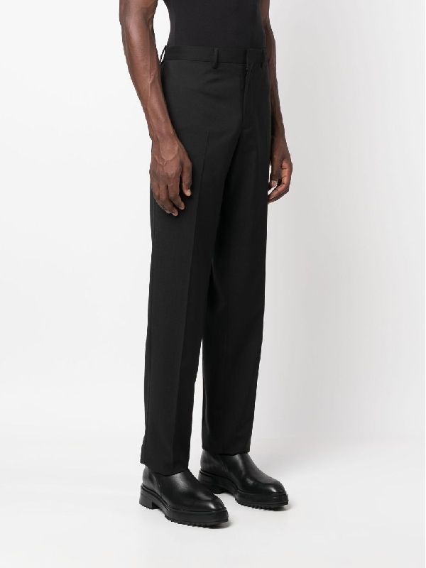 Wool Mohair Tailored Pants