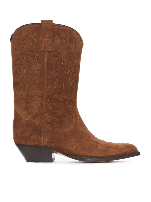 Buttero Brown Middle Boots