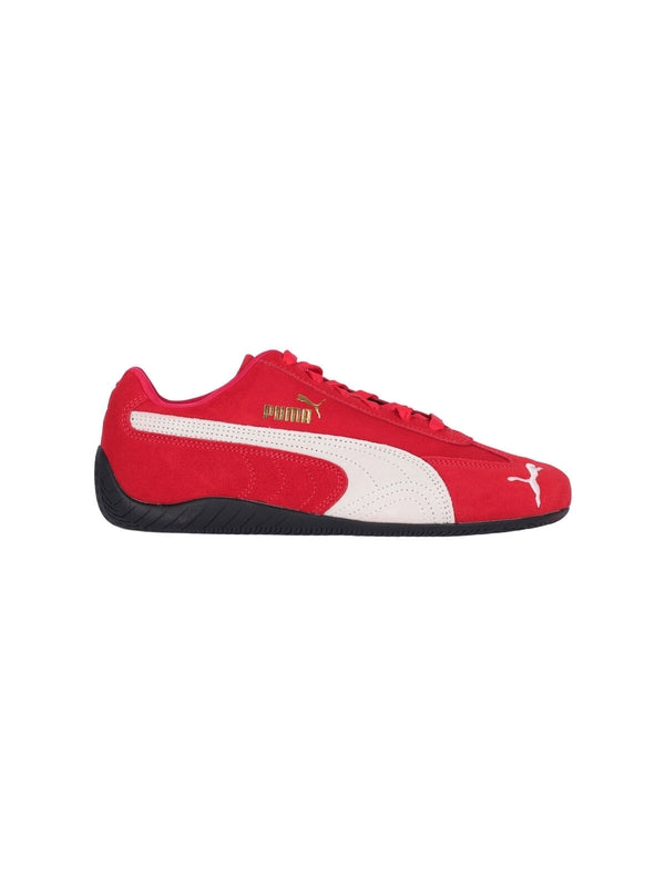 Puma Red Low Top Sneakers