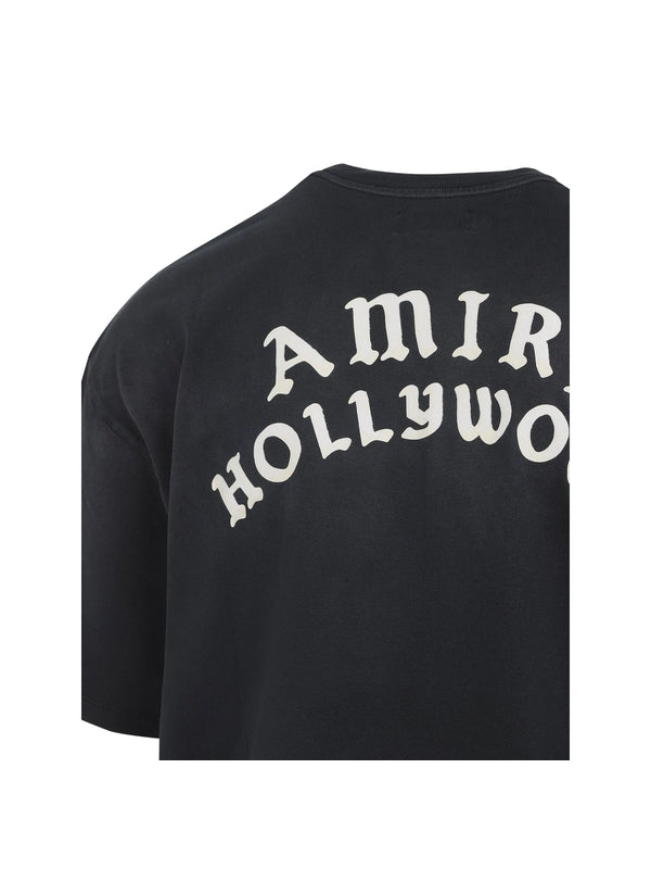Amiri Black Half Sleeve