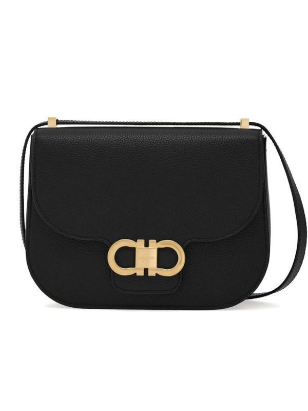 Double Gancini Shoulder Bag