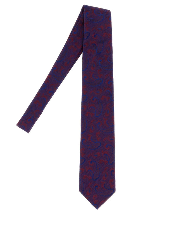 Brioni Purple Neck Ties