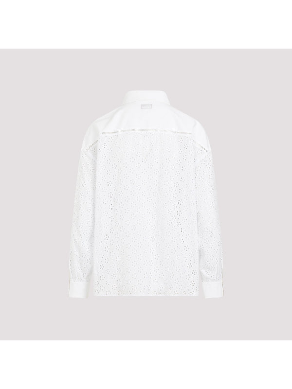 Embroidery Anglaise Double Pocket Shirt