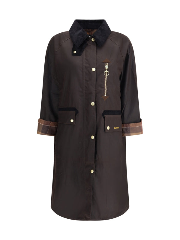 Barbour Brown Parka