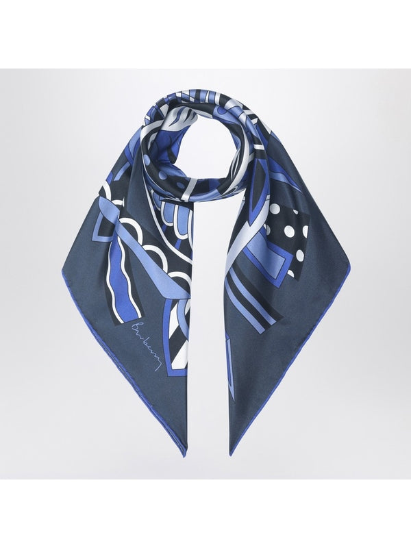 Ekd Printed Silk Scarf