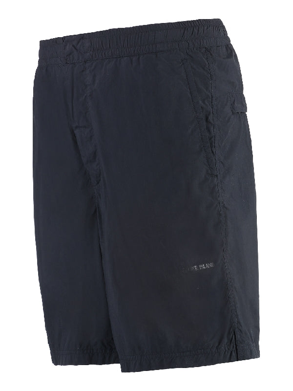 Banded Nylon Swim Pants