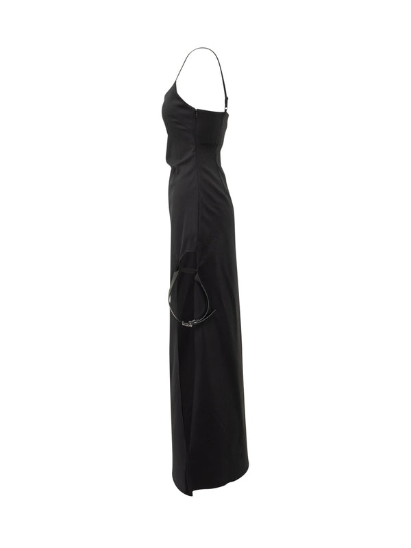 Coperni Black Long Dress