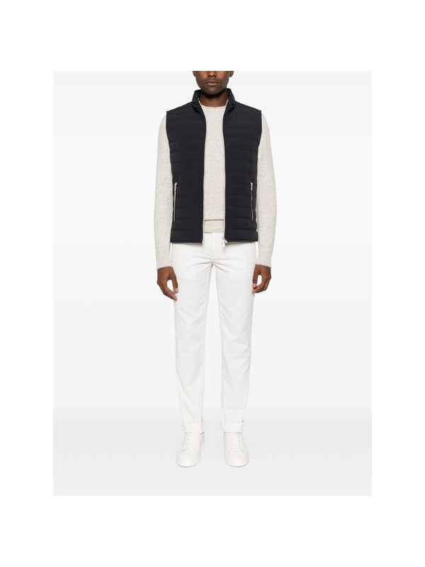 Brunello Cucinelli Navy Vests