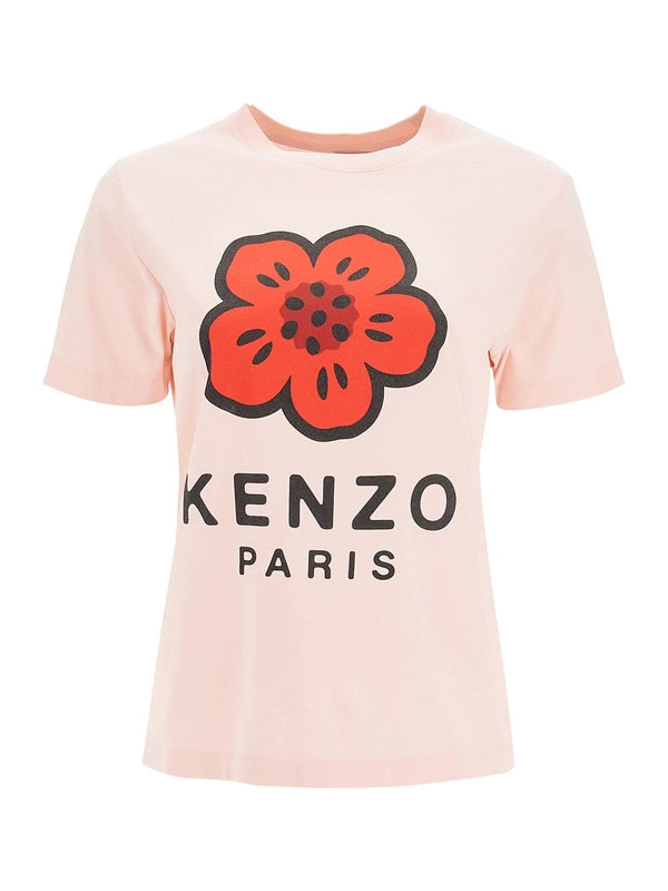 KENZO - Boke Flower Printing Short
  Sleeve T-Shirt - Jente