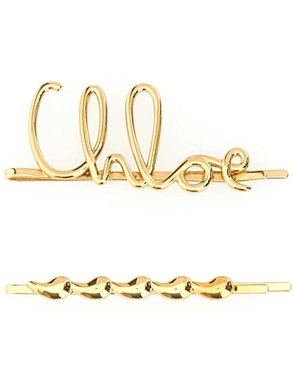 Logo Lettering Hairpin