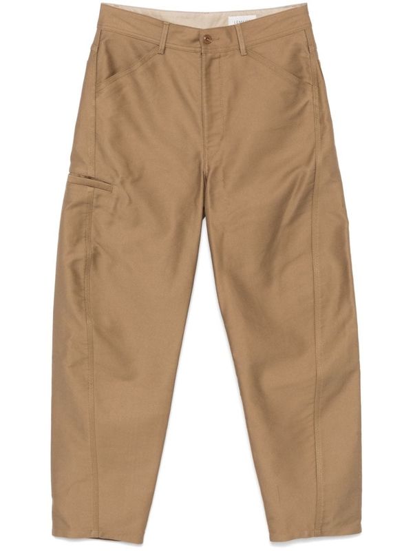 Twist Cotton Blend Pants