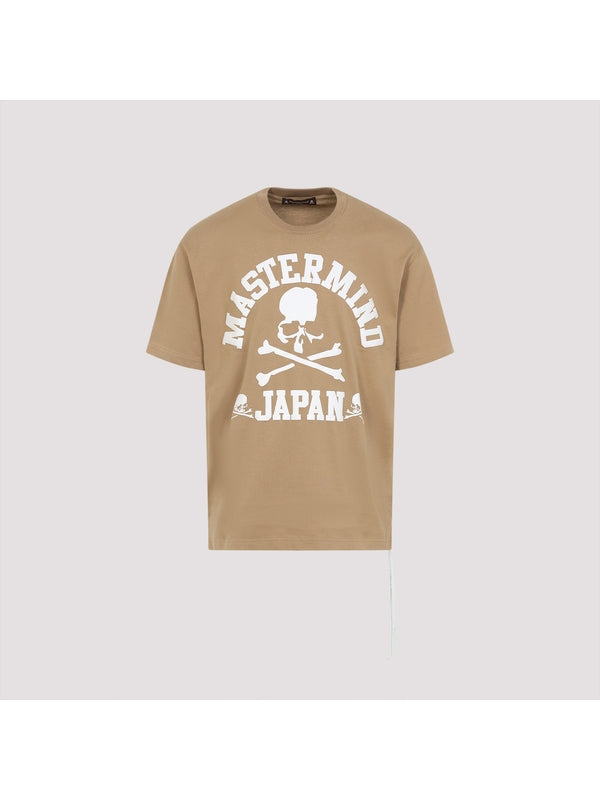 Skull Printing Strap Short Sleeve T-shirt