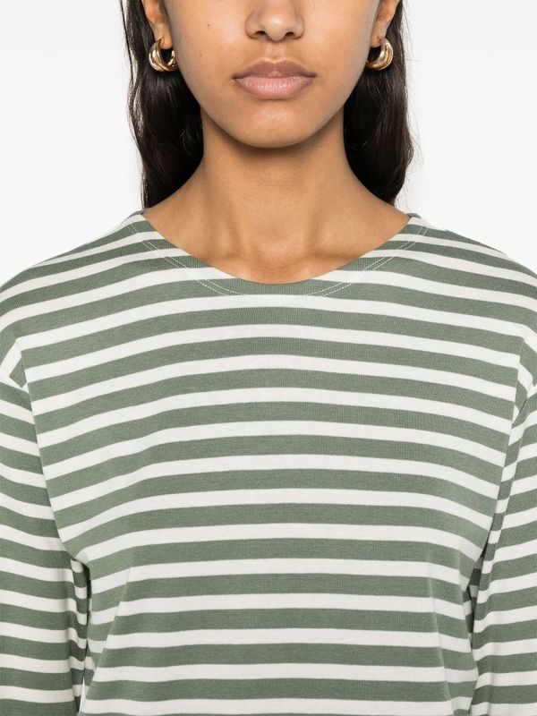 Stripe Long
  Sleeve Top