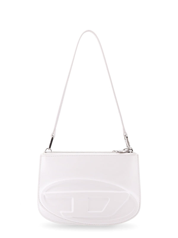 1dr Twin Logo Leather Shoulder Bag