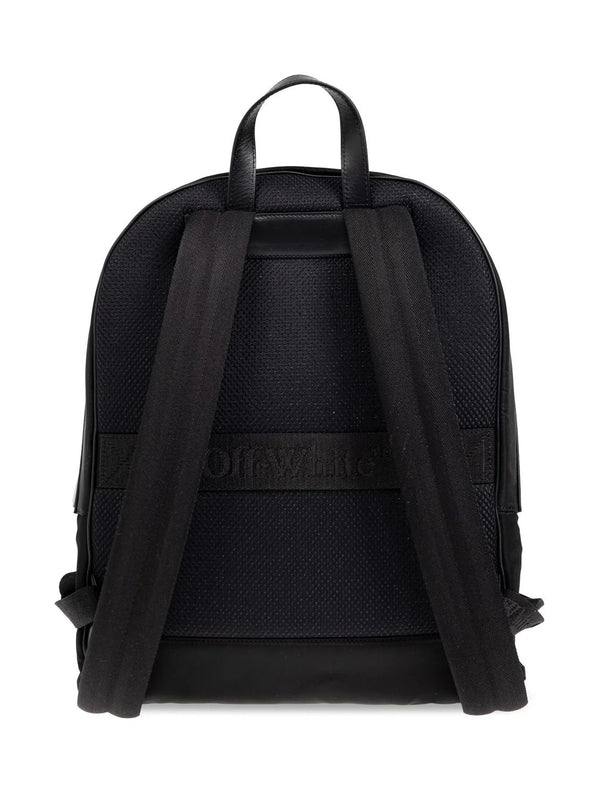 Logo Patch Nylon Backpack