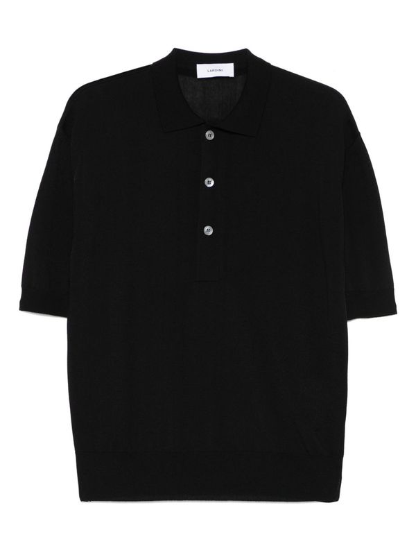 Cotton Blend Polo Shirt