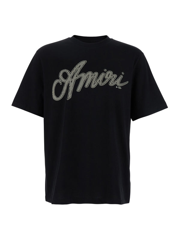 SCRIPT Logo Printing Short Sleeve T-shirt
