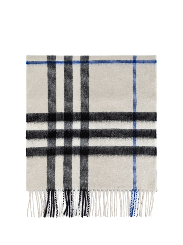 Check Pattern Fringe Cashmere
  Scarf