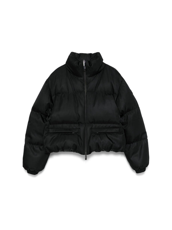 Vissec Logo Patch Nylon Padded Jacket