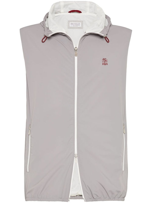 Brunello Cucinelli Gray Vest