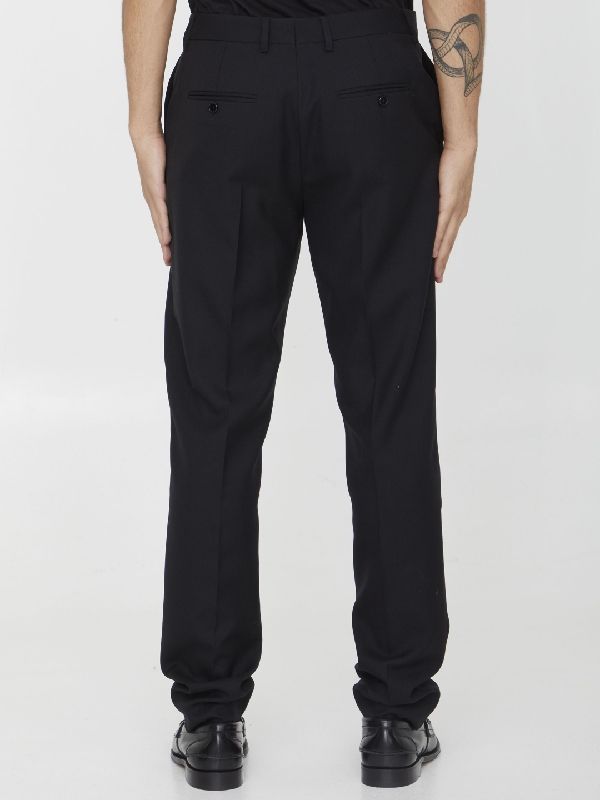 Classic Wool Gabardine Pants