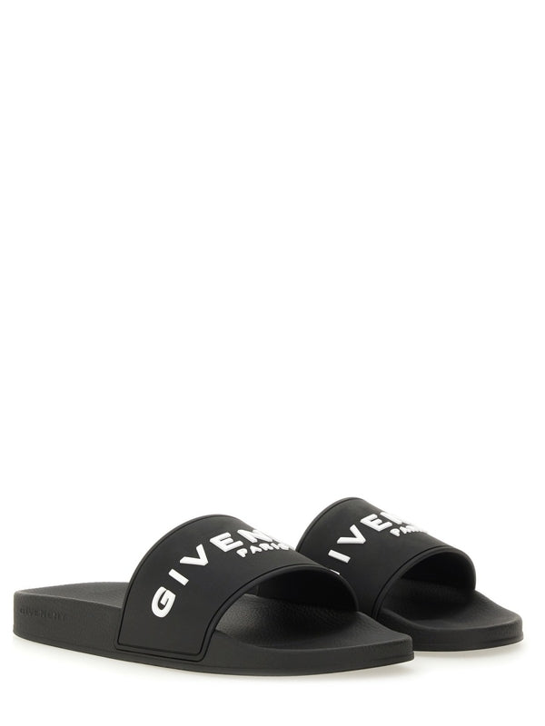 Givenchy Black Slides