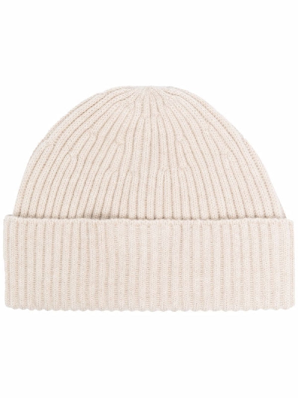 Cashmere Rib Beanie