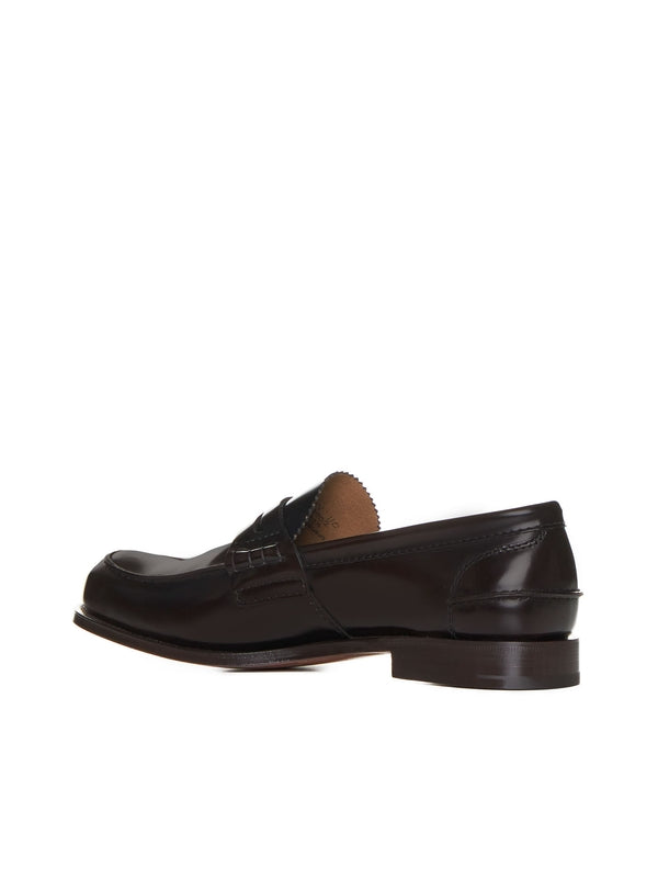 Black Calfskin Loafers