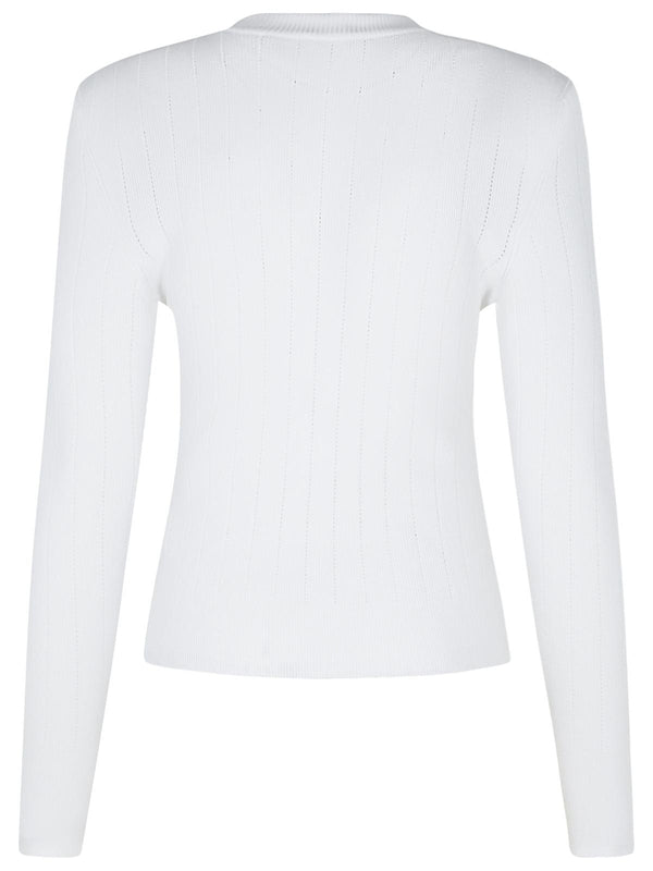 Viscose Blend Slim-fit Sweater