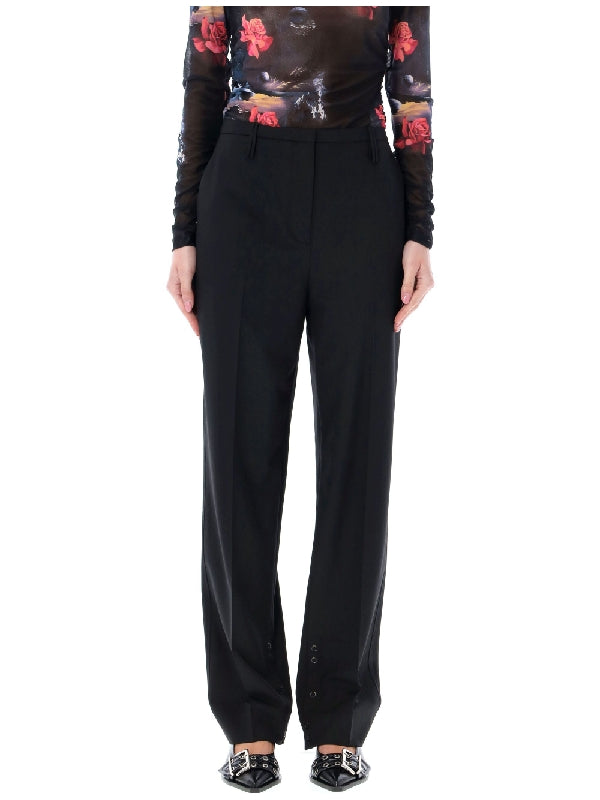 GANNI - Mid-rise Tailored Pants - Jente