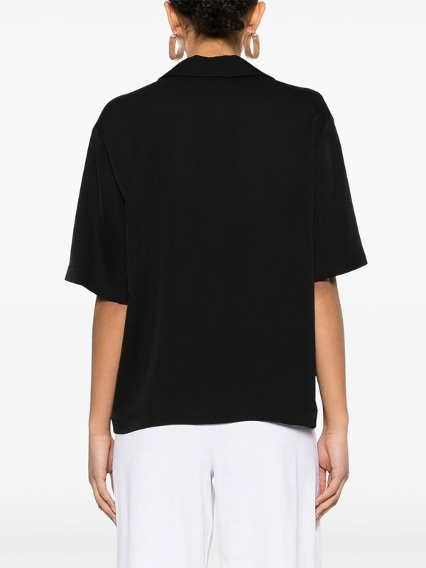 Theory Black Polo Shirts