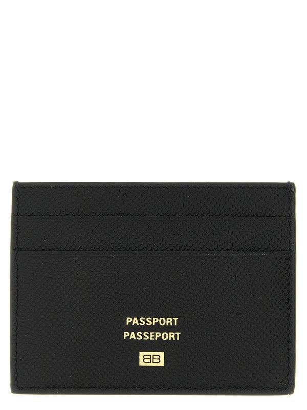 Balenciaga Black Card Holders