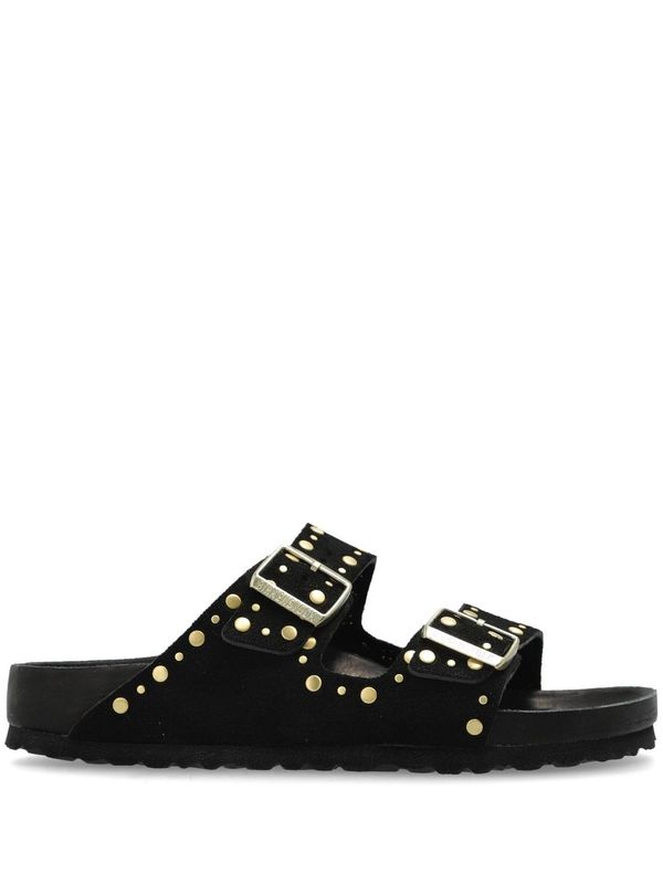 Arizona Rivet Detail Suede Sandals