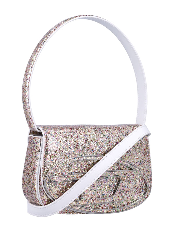 1dr Glitter Logo Shoulder Bag