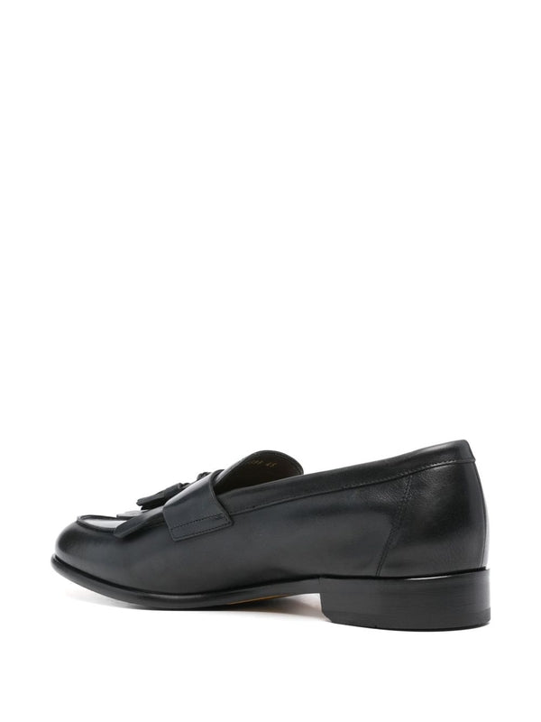 Tassel Detail Calfskin Loafers