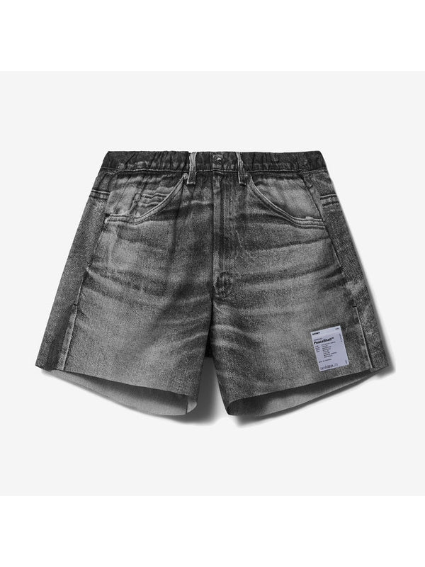 Satisfy Peaceshell 5 Inch Black Denim Shorts