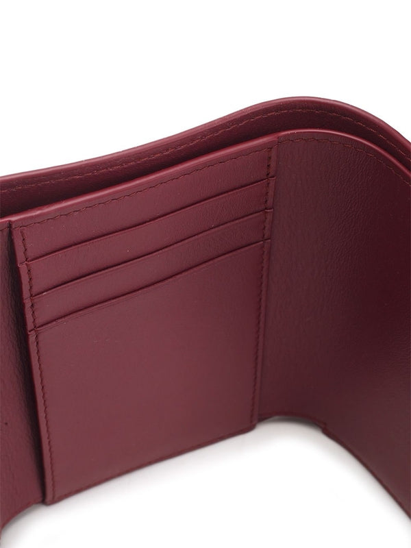 Anagram Logo Leather Wallet