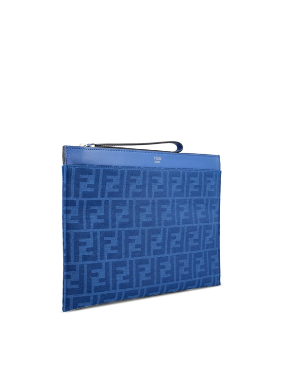 FF Jacquard Medium Clutch