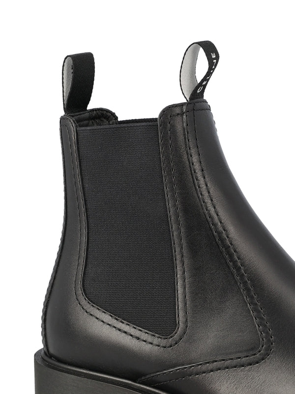 Celine Black Chelsea Boots
