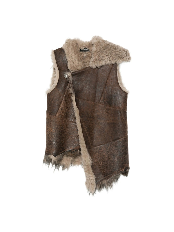 Ann Demeulemeester Brown Fur & Shearling