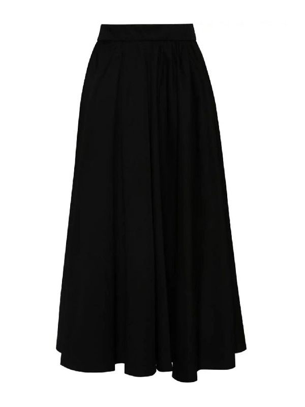 Cotton Gabardine Volume Skirt