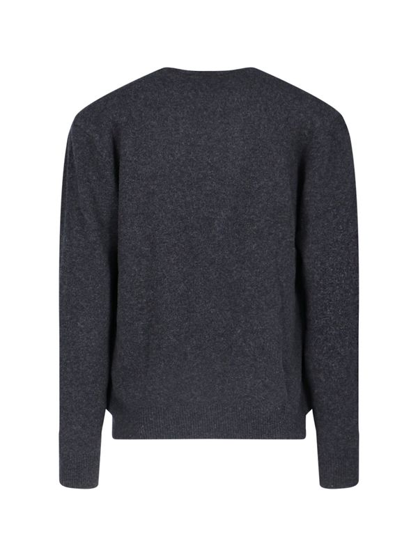 V-Neck Soft Lambswool Knit