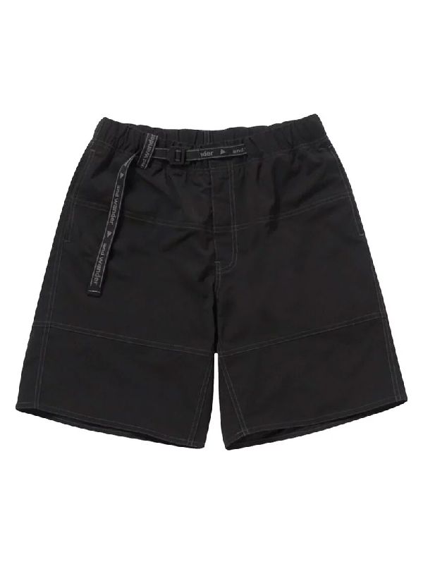 Wave Logo Belted Shorts