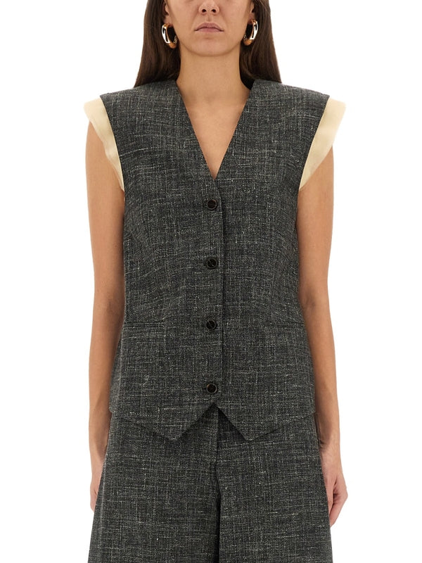 Alysi Grey Vests
