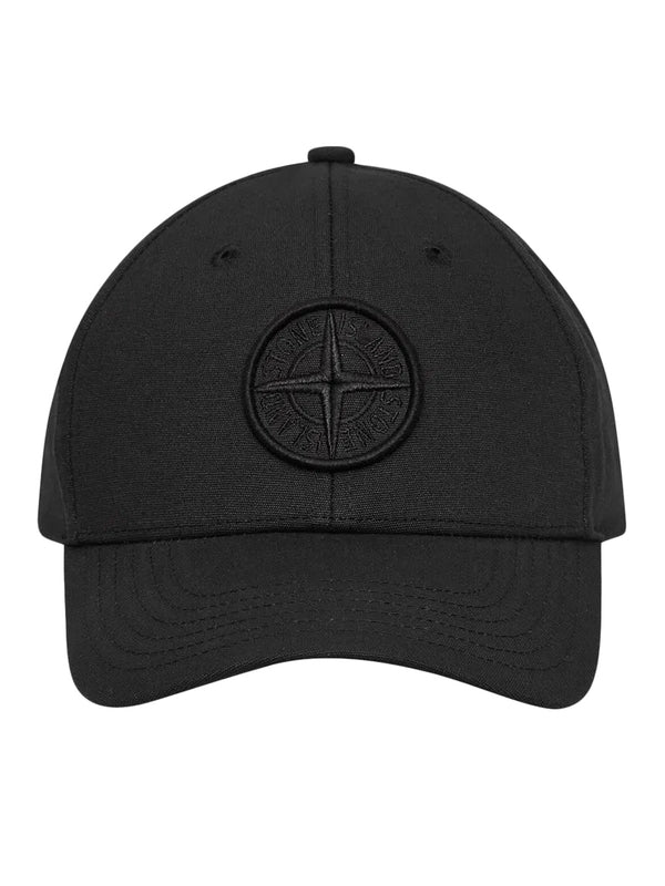 Stone Island Black Ball Cap