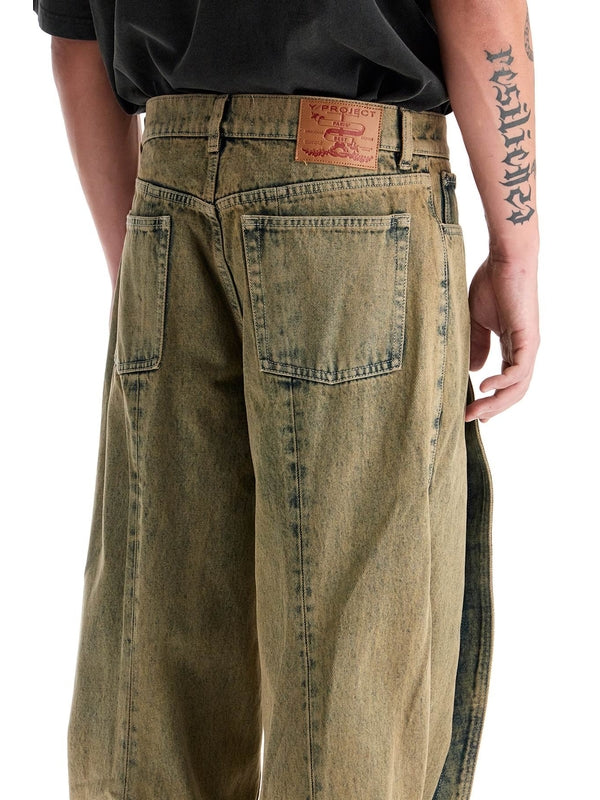 Y/PROJECT - Evergreen Wire Denim Pants - Jente