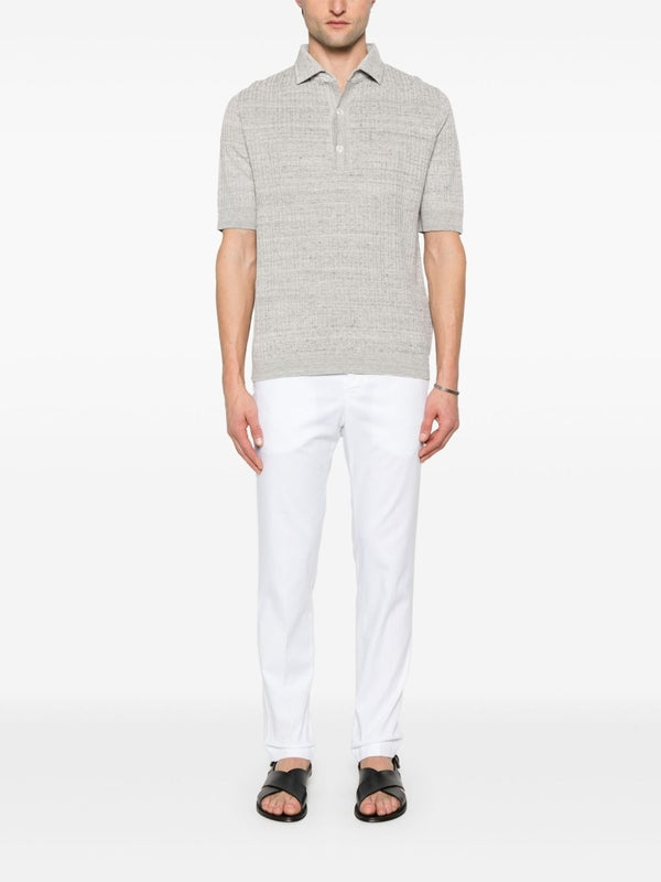 Linen Cotton Polo Shirt