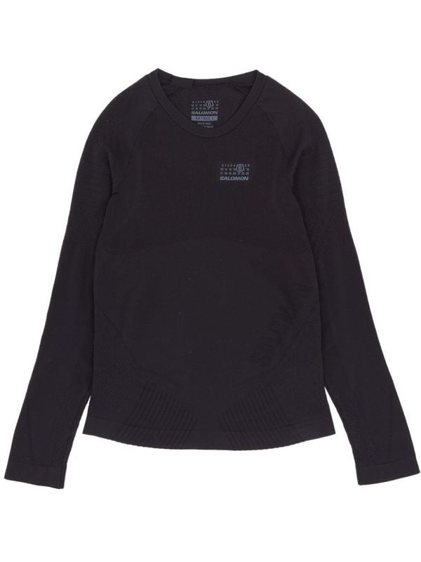 Salomon Logo Nylon Long-Sleeve Top